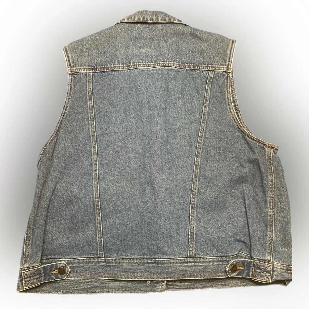 Vintage XL Eddie Bauer Denim Vest